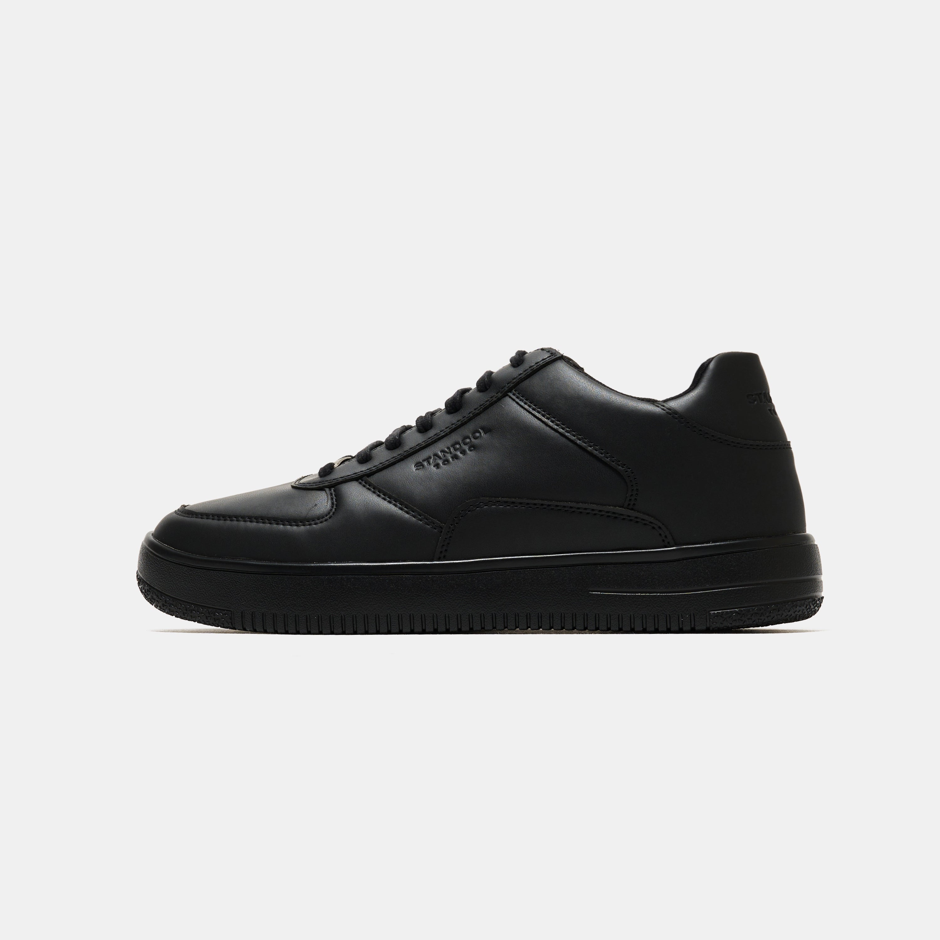 極美品 ✨STANDOOL TOKYO スニーカー 厚底 ブラック 黒 24.5 STANDOOL TOKYO｜SACAE BLACK｜軽量スタイルアップスニーカー｜次世代