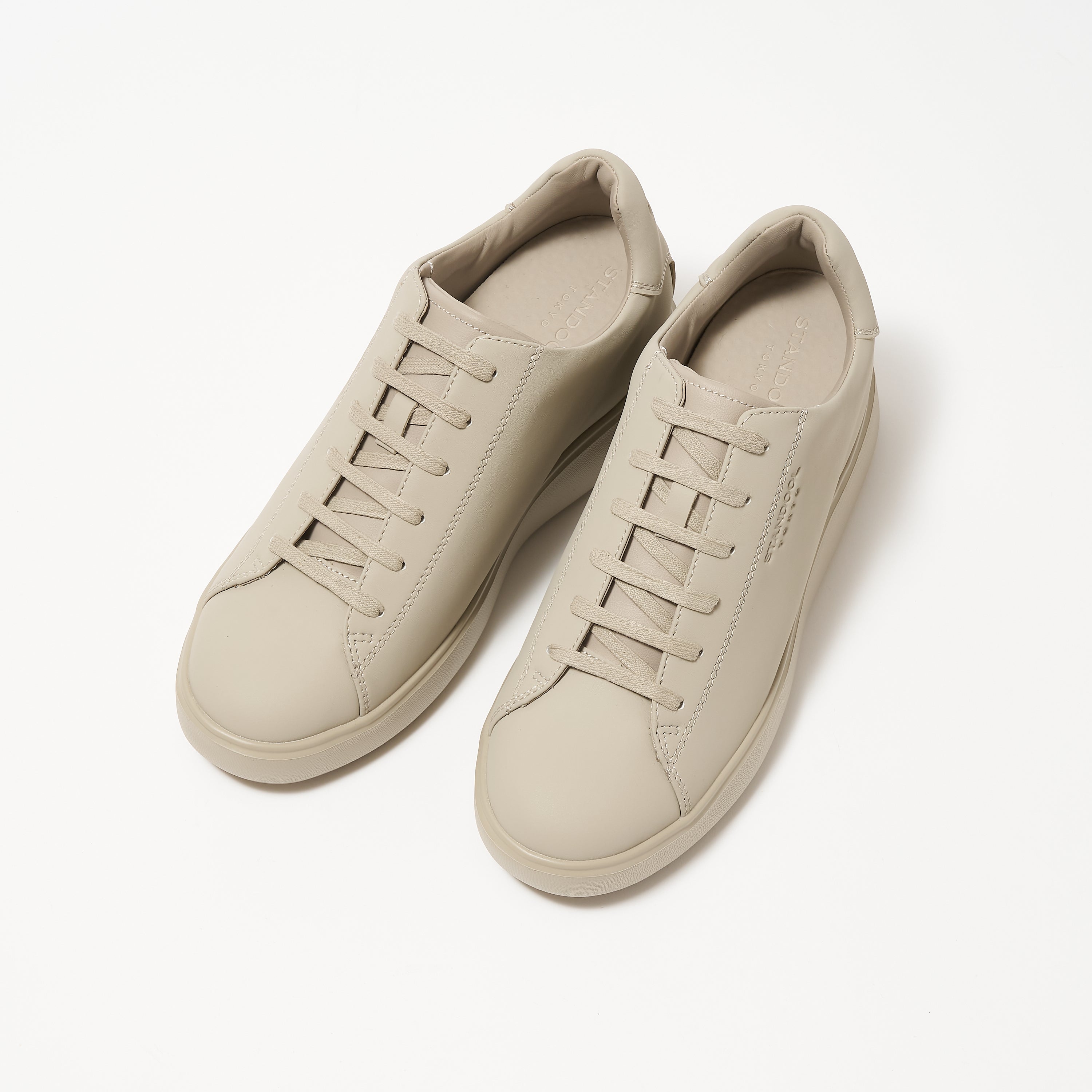 [COSYHARU公式] Beige & White simple Sneakers 関税・送料込み COSYHARU公式] Beige & White simple Sneakers 関税・送料込み