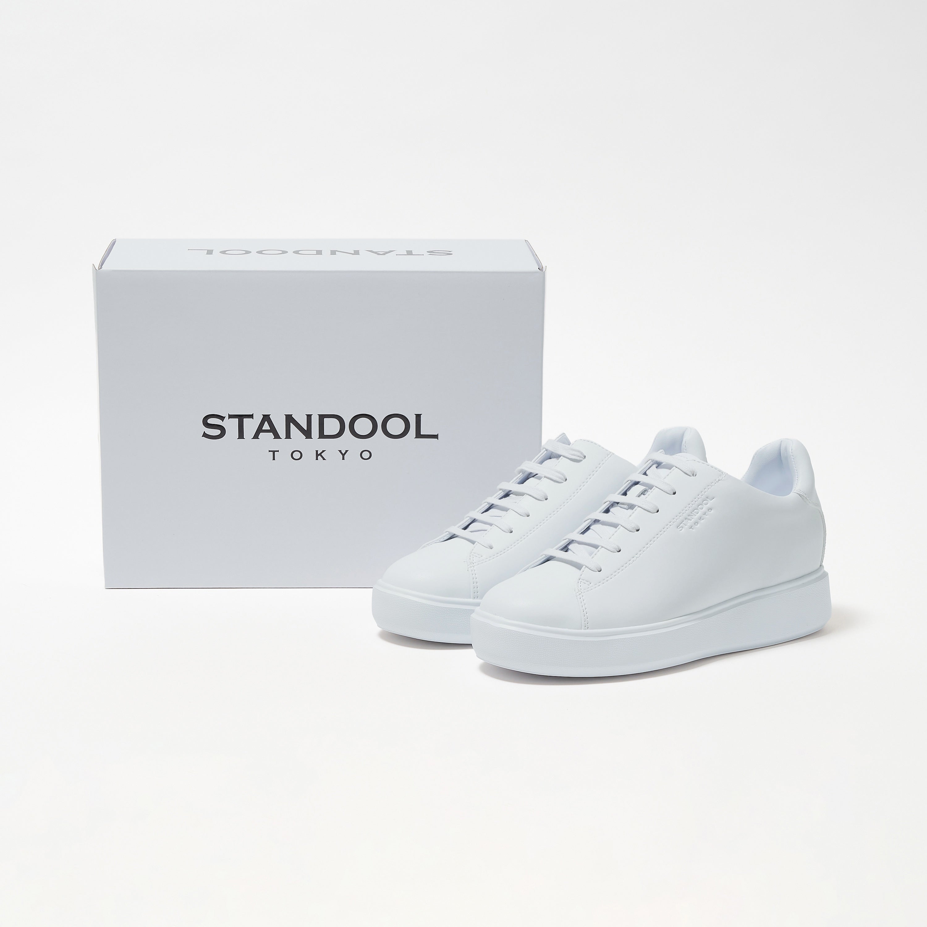 STANDOOL TOKYO｜SAI WHITE｜軽量スタイルアップスニーカー｜次世代