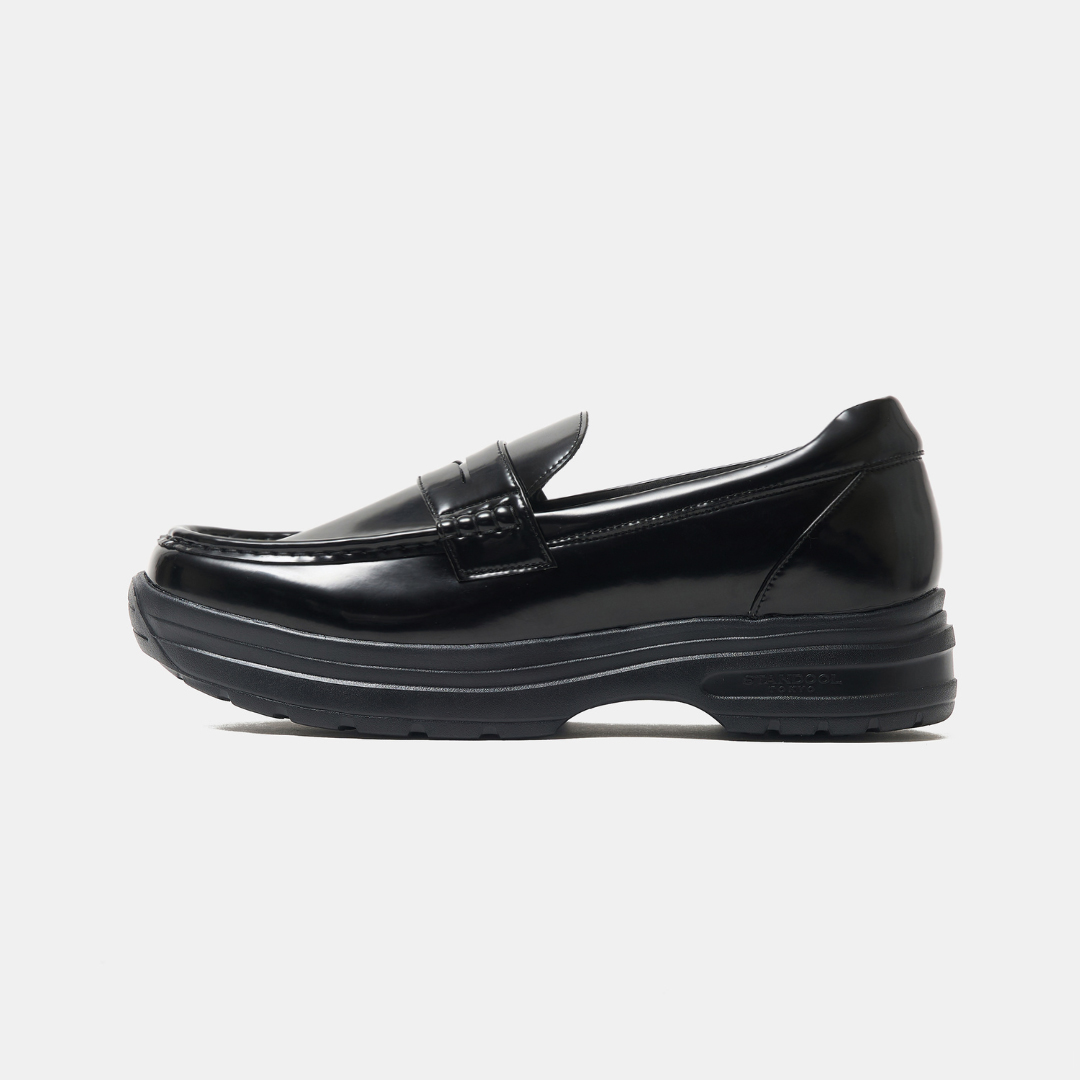 STANDOOL NOSTAR PATENT BLACK厚底ローファー STANDOOL TOKYO｜NOSTAR PATENT BLACK｜ローファースニーカー｜軽量