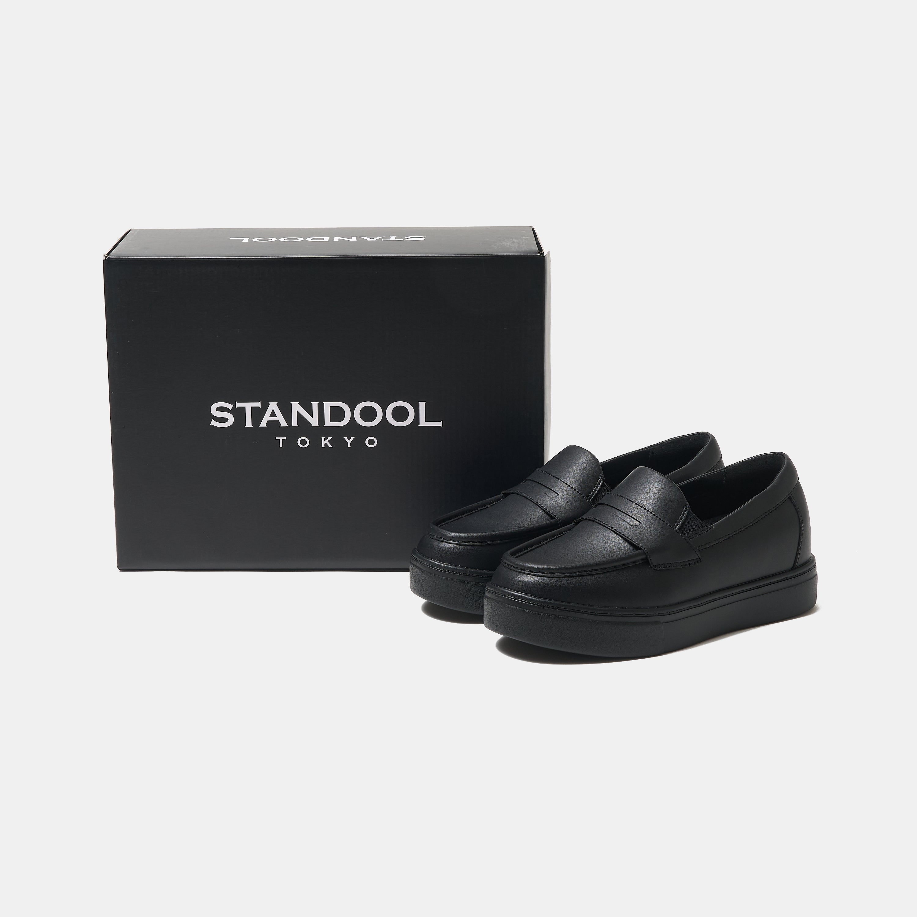 STANDOOL TOKYO｜LIKKE BLACK｜ローファースニーカー｜軽量スタイル