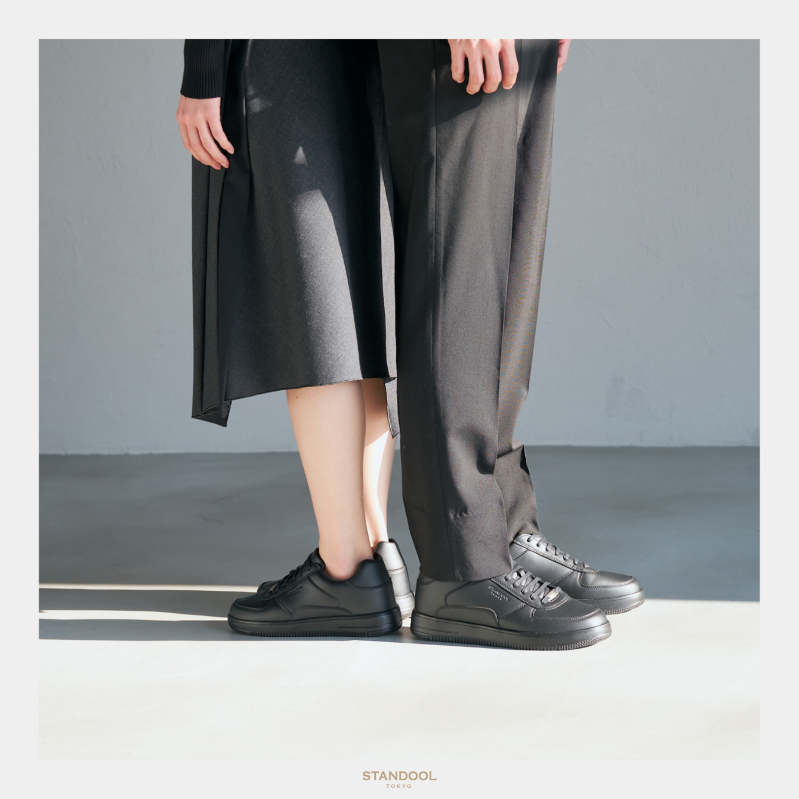 STANDOOL TOKYO|SACAE BLACK|軽量スタイルアップスニーカー|次世代 STANDOOL TOKYO|SACAE BLACK|軽量スタイルアップスニーカー|次世代