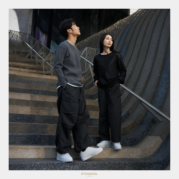STANDOOL TOKYO｜SACAE LIGHT GREY｜軽量スタイルアップスニーカー｜次