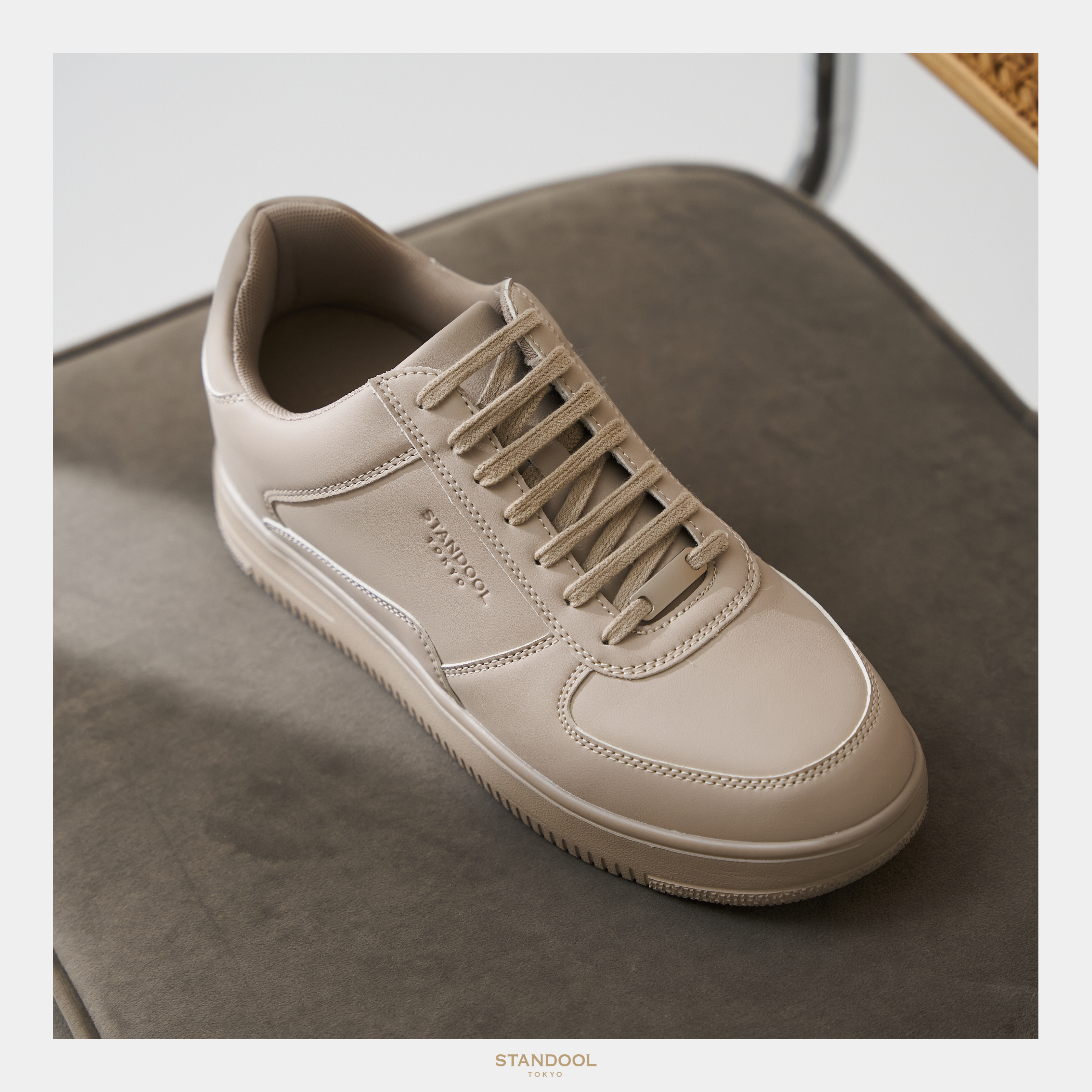 STANDOOL TOKYO|SACAE MOCHA|軽量スタイルアップスニーカー|次世代 STANDOOL TOKYO|SACAE MOCHA|軽量スタイルアップスニーカー|次世代