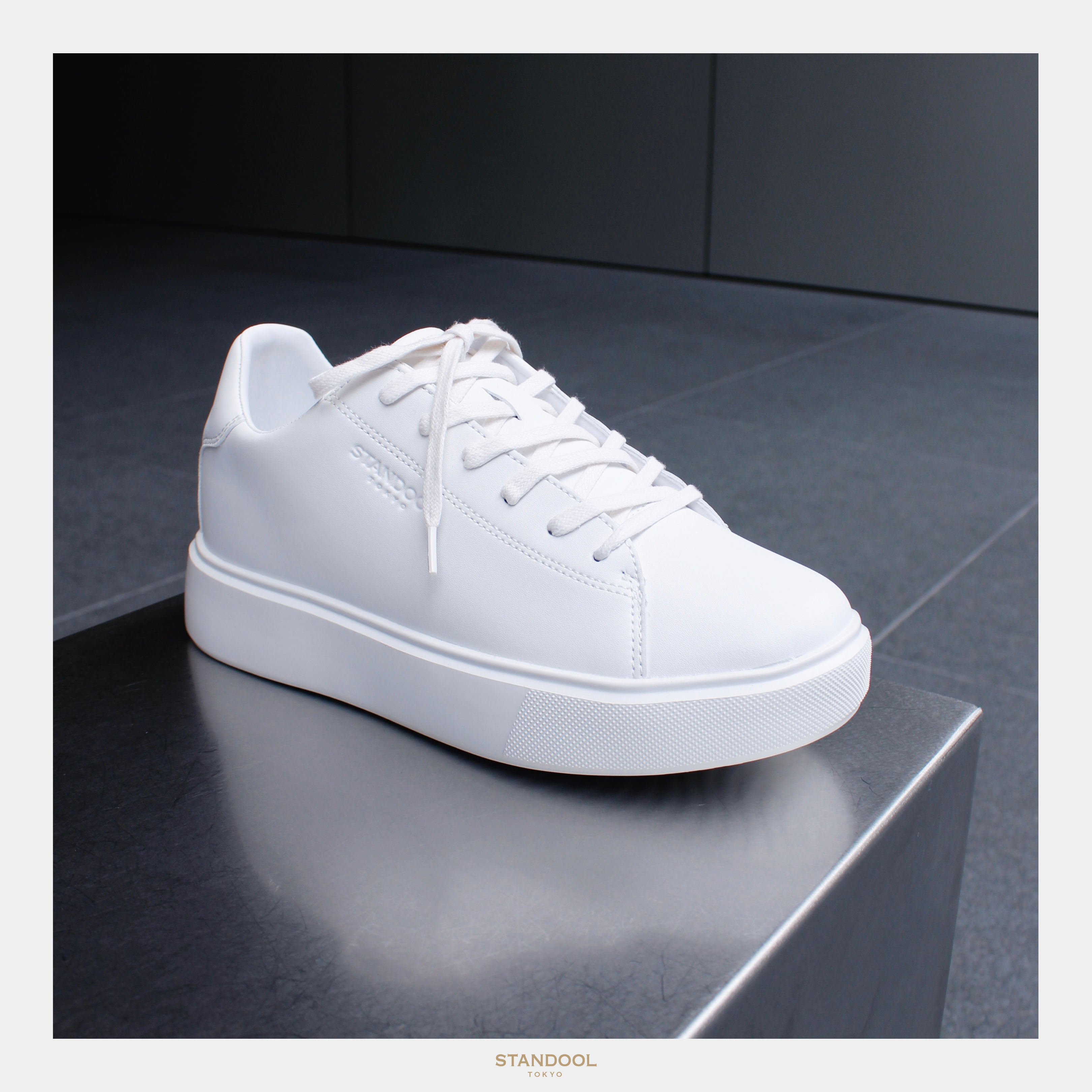 STANDOOL TOKYO|SAI WHITE|軽量スタイルアップスニーカー|次世代 STANDOOL TOKYO|SAI WHITE|軽量スタイルアップスニーカー|次世代