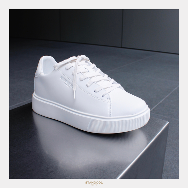 STANDOOL SAI 25.5cmホワイトスニーカー 超美品！ STANDOOL TOKYO｜SAI WHITE｜軽量スタイルアップスニーカー｜次世代
